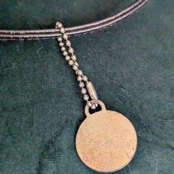 Vintage Brighton 1980s Black Croc print Leather Small Evening Crossbody Purse - Picture 6 of 8